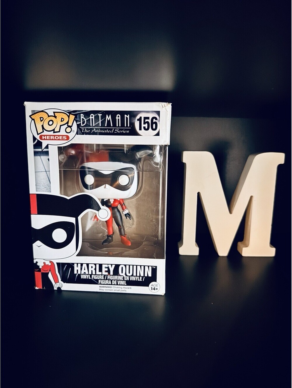 Funko Pop! vinyl figure of Harley Quinn from Batman: The Animated Series #156